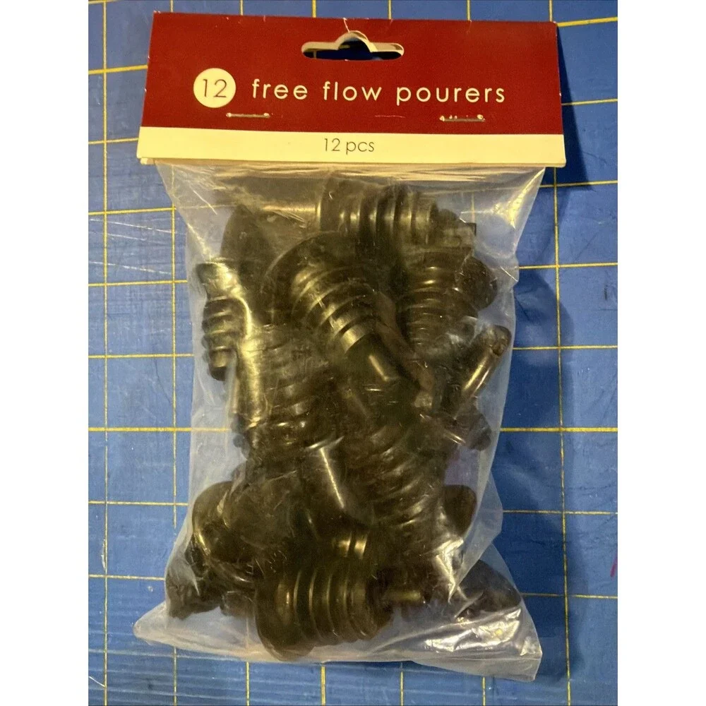 Free Flow Pourers For DIY Projects Bottle Toppers Set Of 24